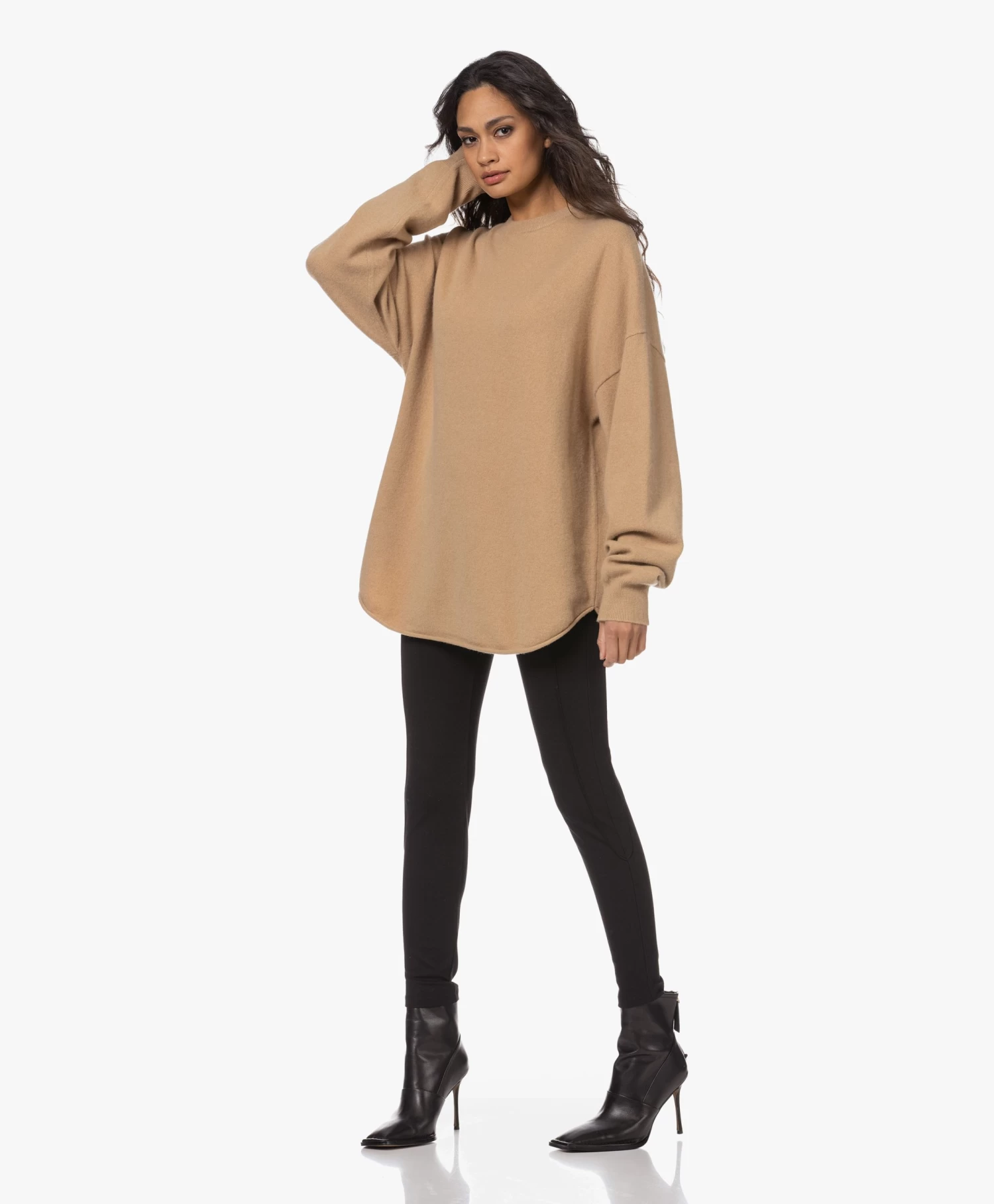 Alias Mae Abbie Leren Stilettohak Enkellaarzen - Zwart 13 Alias Mae Abbie Leren Stilettohak Enkellaarzen - Zwart - Afbeelding 13