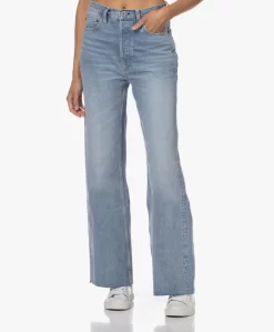 Re/Done 70S Ultra High Rise Wide Leg Jeans - 60S Fade