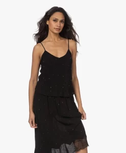 Zadig & Voltaire Casel Soft Strass Viscose Top - Zwart -Kleding Series Winkel 221207 97ea6dc4 fbaf 4067 993b a98d06fc67d7 scaled