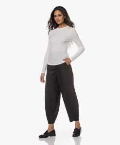 Róhe Rib Jersey Layering Longsleeve - Off-White -Kleding Series Winkel 221213 64fd142a 03c9 4182 ab52 a08954aeaa63