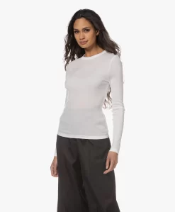 Róhe Rib Jersey Layering Longsleeve - Off-White -Kleding Series Winkel 221213 693b230c 6de7 4773 b24b a6621d6e1928 scaled
