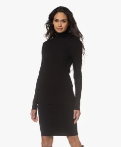 By Malene Birger Nilah Viscose En Wol Colshirt - Zwart -Kleding Series Winkel 221213 bf79aae4 a1cc 4110 87ae f103bb978440