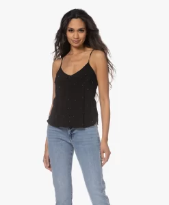 Zadig & Voltaire Casel Soft Strass Viscose Top - Zwart -Kleding Series Winkel 221213 fec9b632 2c75 4178 8add caf80df1d809 scaled