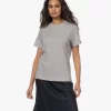Resort Finest Katoen-Cashmere Relaxed T-Shirt - Grijs