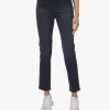 Frame Le Sylvie Slender Straight Jeans - Parkway