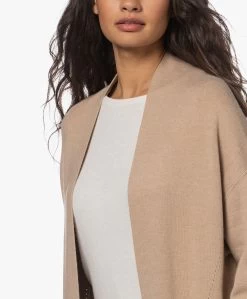 Plein Publique La Veste Viscosemix Lang Open Vest - Soft Camel -Kleding Series Winkel 221220 5cfde02d 7cbf 43b9 baa7 bb34bcc35415