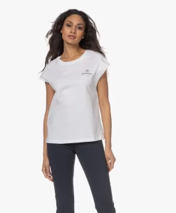 Deblon Sports Megan Logo Sport T-Shirt - Off-White -Kleding Series Winkel 230103 11660631 03cc 4b0f 91d8 c8b6fea7f264 scaled