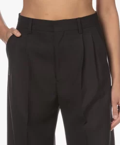 Filippa K Darcey Wollen Bandplooibroek - Zwart -Kleding Series Winkel 230103 2803ad12 2c63 4d0f ade2 dce692600dd5 scaled