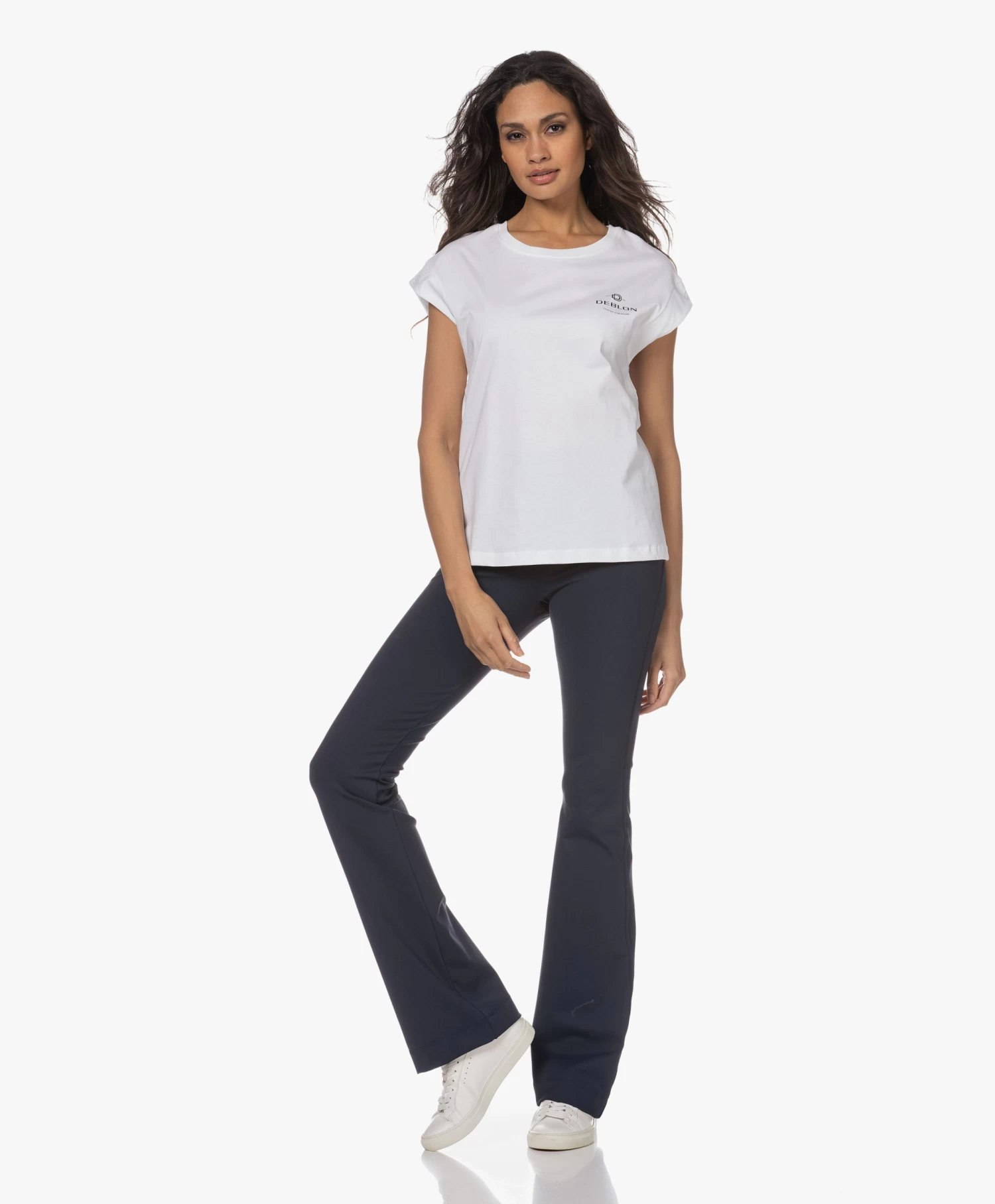 Deblon Sports Celine Flared Legging - Navy 5 Deblon Sports Celine Flared Legging - Navy - Afbeelding 5