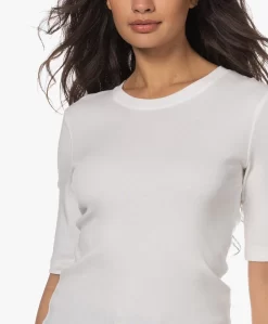 Closed Modalmix Rib T-Shirt - Ivoor -Kleding Series Winkel 230103 aba9eacd ce17 4607 a340 6355d71d3d69 scaled