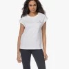 Deblon Sports Megan Logo Sport T-Shirt - Off-White