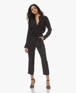 Equipment Benilde Gewassen Zijden Jumpsuit - True Black -Kleding Series Winkel 230103 d62b6f73 26e7 47e5 962c 2eb88a7cf54f