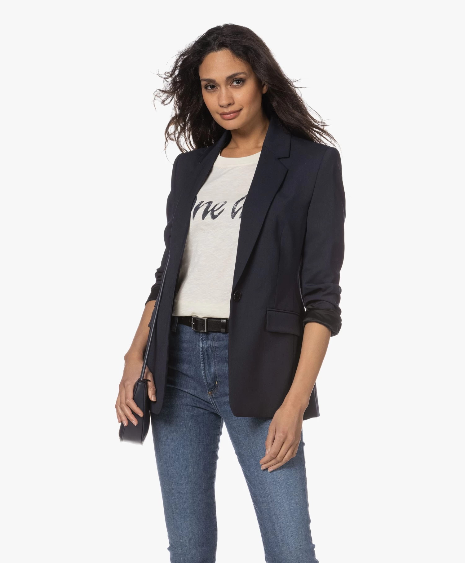 Rag & Bone Baby Boyfriend Leren Riem - Zwart 12 Rag & Bone Baby Boyfriend Leren Riem - Zwart - Afbeelding 12