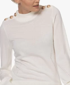 Plein Publique La Clique Merino Trui Met Knopen - Ivoor -Kleding Series Winkel 230105 2220e0b0 a2c2 49be b3fd 73193276ab79 scaled