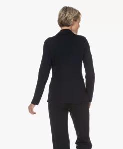 Majestic Filatures Viscose Jersey Blazer - Marine -Kleding Series Winkel 230105 7c2fe83b 816f 4508 bbd4 e4c53e6024a4 scaled