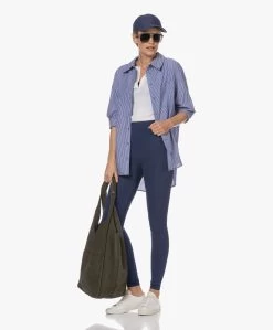 Anine Bing Mika Gestreept Poplin Overhemd - Blauw/Wit -Kleding Series Winkel 230105 7fa4103d c460 4e44 ad0f dbfdbb485b72