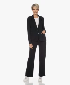 Majestic Filatures Viscose Jersey Blazer - Marine -Kleding Series Winkel 230105 8a939893 1c3b 4a11 9e46 73cd668aaccd scaled