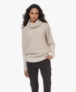 Sibin/Linnebjerg Tut Trui Met Gedrapeerde Col - Kit