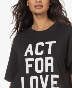 Zadig & Voltaire Brooxs Act For Love Oversized T-Shirt - Off-Black -Kleding Series Winkel 230110 f8a10ebf 8391 47a9 a63c ded2a5fb2f67 scaled