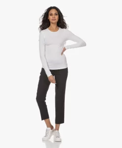 Filippa K Cotton Stretch Longsleeve - Wit -Kleding Series Winkel 230112 7cfcf5f1 7eb1 4de3 8360 82656888e970 scaled