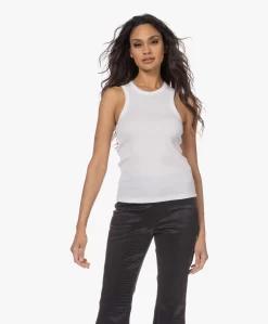 Róhe Car Ribgebreide Katoenen Tanktop - Wit -Kleding Series Winkel 230112 9c7f8fc2 5289 4a3c ba79 a494b7c19b45 scaled