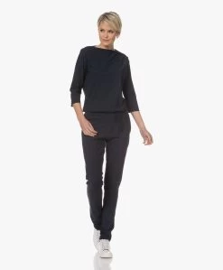 Studio .Ruig Oeke Tech Jersey Jumpsuit - Donkerblauw -Kleding Series Winkel 230117 110c750e e842 4bc7 9122 aa6f4f0830e9