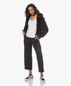 Iro Oritta Cropped Hoodie Sweatvest - Zwart -Kleding Series Winkel 230118 8d1d357d 9ba6 49a0 bcd5 60958d9d8705 scaled