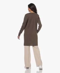 Sibin/Linnebjerg Zuni Lang Open Vest - Coffee -Kleding Series Winkel 230124 de9936a9 8d1e 4b44 a075 e4c27dbc3c9d scaled