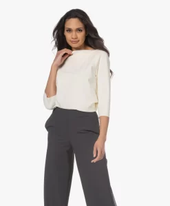 Studio .Ruig Thekla Tech Jersey Boothals T-Shirt - Crème -Kleding Series Winkel 230125 0bd964e1 6555 4220 a6dd 58982962b02e scaled