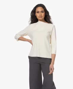 Studio .Ruig Thekla Tech Jersey Boothals T-Shirt - Crème -Kleding Series Winkel 230125 1e2e3908 f0cb 4d87 80fd cbc7e9332be6 scaled