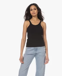 Anine Bing April Bio-Katoenen Tanktop - Zwart -Kleding Series Winkel 230125 4fcd95c8 5162 4f2b bc3c 4001606f5875 scaled