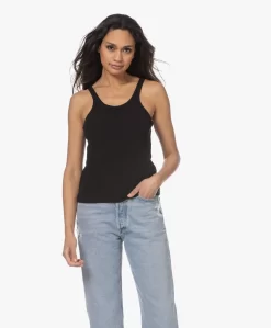 Anine Bing April Bio-Katoenen Tanktop - Zwart -Kleding Series Winkel 230125 6064163a 497b 4dab 8471 51faa0e006b2 scaled