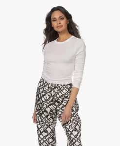 Róhe Rib Jersey Layering Longsleeve - Off-White -Kleding Series Winkel 230126 6df91622 017e 499b bc0f 9214acf8f85c scaled