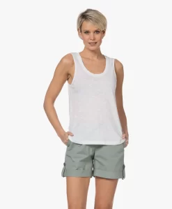 American Vintage Jacksonville U-Hals Tanktop - Wit