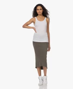 James Perse Aangerimpelde Jersey Midi Rok - Platoon -Kleding Series Winkel 230201 09127410 82ec 47e7 b33c 07a63b4b53b5 scaled