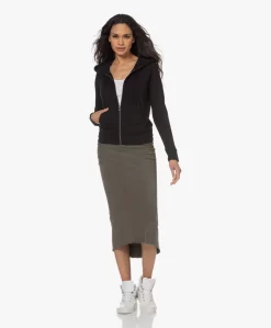 James Perse Aangerimpelde Jersey Midi Rok - Platoon -Kleding Series Winkel 230201 93edd3d8 6268 42e2 869e f295bbcd4b7b scaled