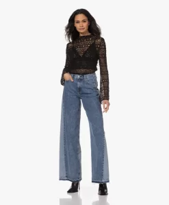 Róhe Macramé Opengebreide Trui Met Flared Mouwen - Zwart -Kleding Series Winkel 230201 cbe193d1 caf7 40c5 9011 05d2c1d6dd53 scaled