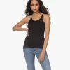 Zadig & Voltaire Alba Wing Rib Tanktop - Zwart