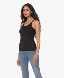 Zadig & Voltaire Alba Wing Rib Tanktop - Zwart -Kleding Series Winkel 230207 57fae109 72ea 4de9 91f0 6874747c53f1 scaled