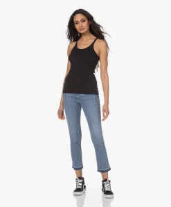 Zadig & Voltaire Alba Wing Rib Tanktop - Zwart -Kleding Series Winkel 230207 91339921 70a5 4483 b198 46b065b536bf scaled