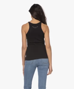 Zadig & Voltaire Alba Wing Rib Tanktop - Zwart -Kleding Series Winkel 230207 a17e8f11 d6b7 428c a64b a0fa8e818e1e scaled