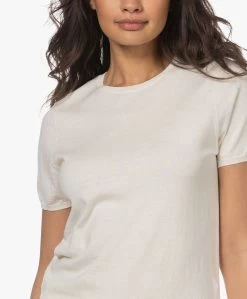 Repeat Katoen-Cashmere Korte Mouwen Trui - Crème -Kleding Series Winkel 230207 fd523b4f 1275 4d12 8e18 60263ae11f81