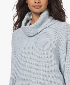 Sibin/Linnebjerg Tut Trui Met Gedrapeerde Col - Lichtblauw -Kleding Series Winkel 230208 2a14ab94 3650 4137 97eb bf9de6b5db4b scaled
