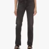 Denham Bardot Straight Fit Zero Cotton Jeans - Zwart