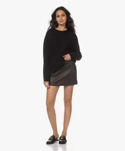 Enes Antwerp Shanna Leren Mini Rok - Zwart -Kleding Series Winkel 230215 f2c6f261 03ce 4b6a 9106 61a82b1a5602 scaled