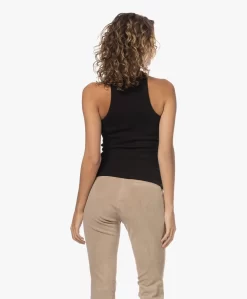 Anine Bing Eva Rib Jersey Tanktop - Zwart -Kleding Series Winkel 230220 2ed42ad0 2a12 4e92 8efd ed510f3d7b61 scaled