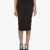 Skin Terra Slimming Jersey Midi Rok - Zwart