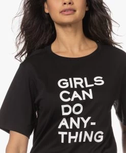 Zadig & Voltaire Bella Girls T-Shirt - Zwart -Kleding Series Winkel 230223 0904e821 1f4c 45b1 a42b a56058ca243e