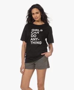 Zadig & Voltaire Bella Girls T-Shirt - Zwart