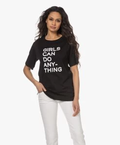 Zadig & Voltaire Bella Girls T-Shirt - Zwart -Kleding Series Winkel 230223 85bddb88 a631 4009 8249 2d68436a12ef